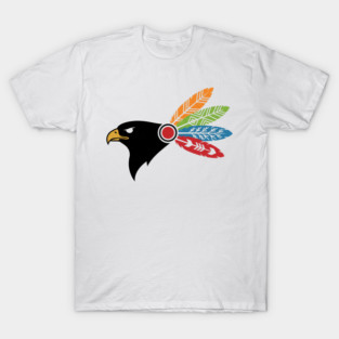 Blackhawks Alternate Accipiter Logo T-Shirt