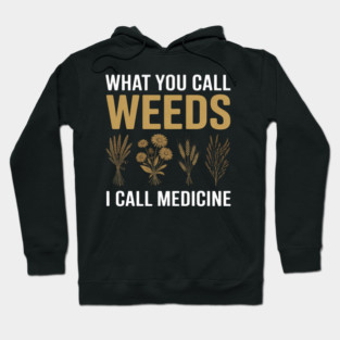 Natural Healing Herbal Wisdom Green Remedies Hoodie