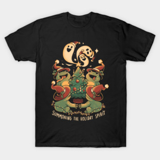 Summoning The Holiday Spirit Frogs T-Shirt