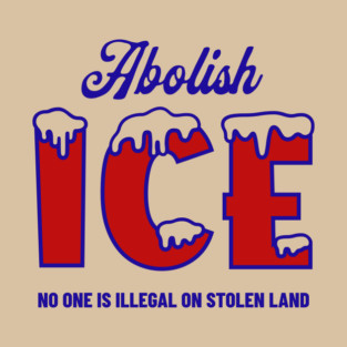 Abolish ICE Retro Immigrant Rights Chinga La Migra Anti Trump Anti Fascism Protest Mexico Pride T-Shirt