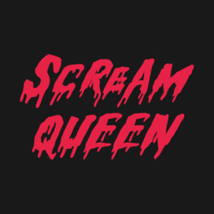 Scream Queen FInal Girl Halloween Slasher Horror Movie Funny Spooky Goth Aesthetic T-Shirt