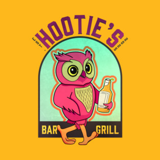 Hootie's Bar & Grilll - Front T-Shirt