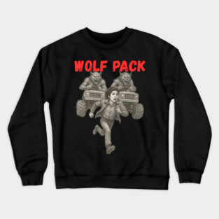 Wolf Pack Monster Trucks Crewneck Sweatshirt