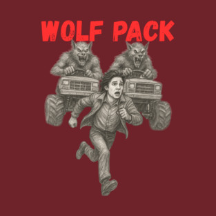 Wolf Pack Monster Trucks T-Shirt