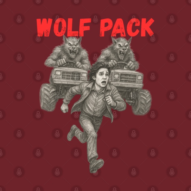 Wolf Pack Monster Trucks by Jim and Them