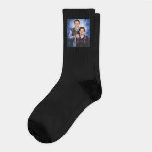 Justin Herbert Ladd McConkey Los Angeles Football Step Brothers Socks