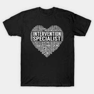 Intervention Specialist Heart T-Shirt