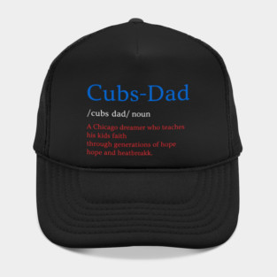 Cubs Dad/Chicago Cubs Baseball Hat