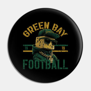 Green Bay Packers Green Bay Cheesehead Football M8884 Pin