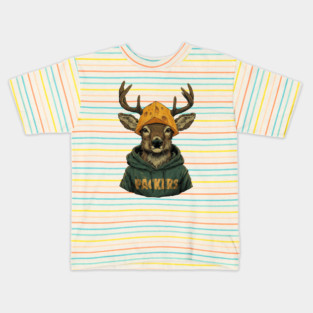 Green Bay Packers Cheesehead Mascot Cheerleading Funny Football Fan M8886 Kids T-Shirt