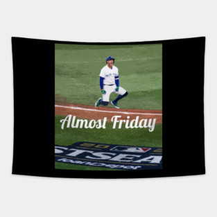 Toronto Blue Jays George Springer Jump Tapestry