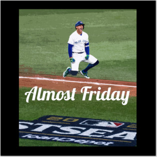 Toronto Blue Jays George Springer Jump Posters and Art