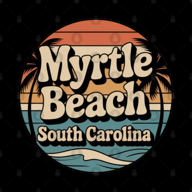 Myrtle beach south Carolina by Pixel Threads 