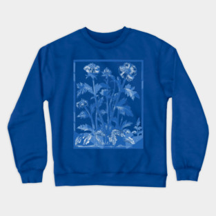 Vintage-botanical-flowers-illustration Crewneck Sweatshirt