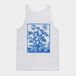 Vintage-botanical-flowers-illustration Tank Top