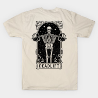 Deadlift Skeleton Gym T-Shirt