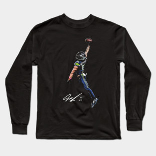 Jaxon Smith-Njigba Posterized Long Sleeve T-Shirt