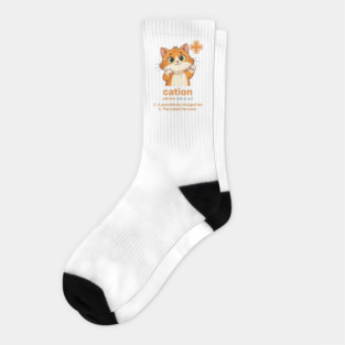 Cation - the cutest ion ever Socks