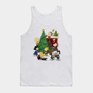 cozy christmas charlie brown Tank Top