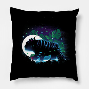 Derpy Night Landscape Pillow