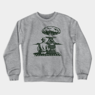 Atomic Picnic – Retro Romance at the End of the World Crewneck Sweatshirt