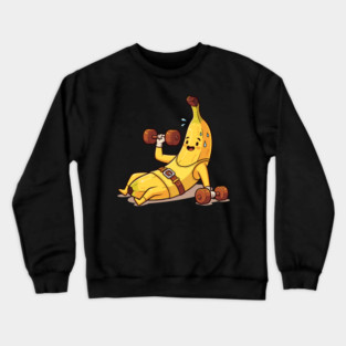 Sweaty Banana Gym Crewneck Sweatshirt