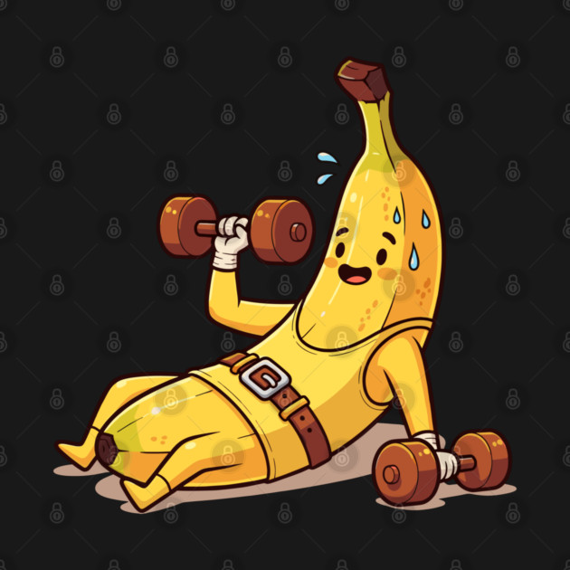 Sweaty Banana Gym by enrynz