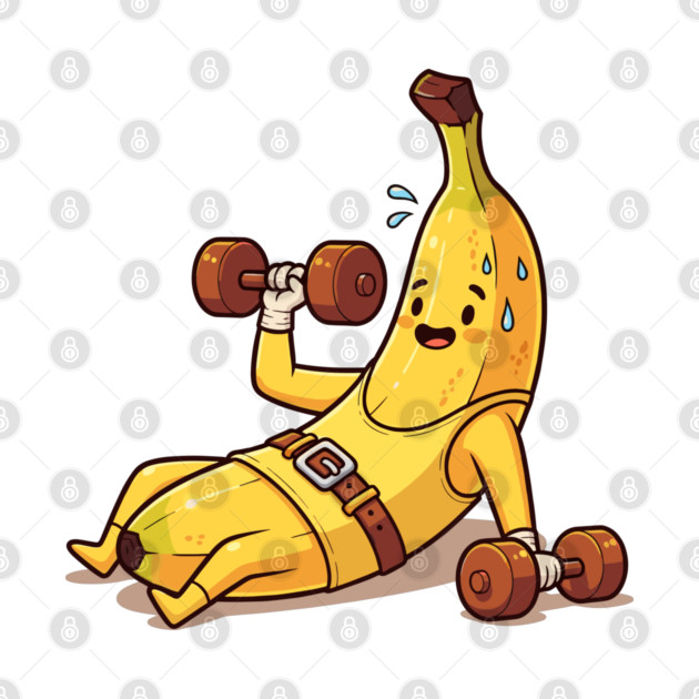 Sweaty Banana Gym by enrynz