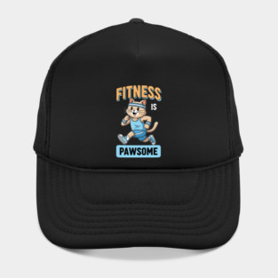 Fitness is Pawsome Hat