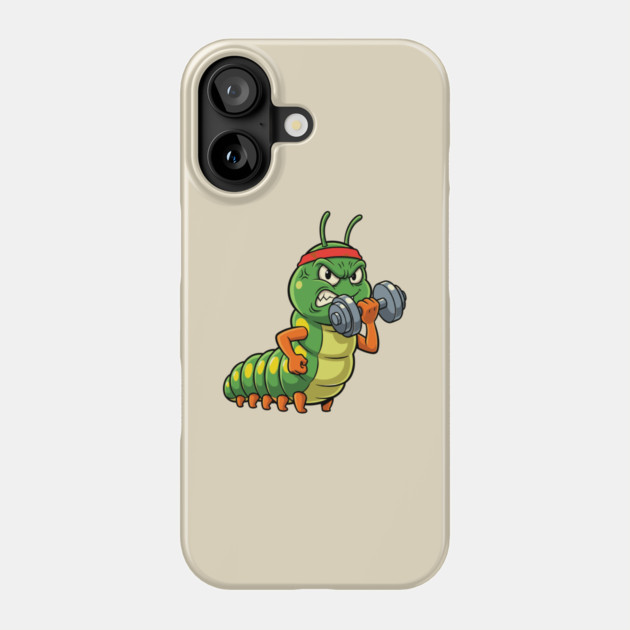 Caterpillar Fitness Phone Case by enrynz