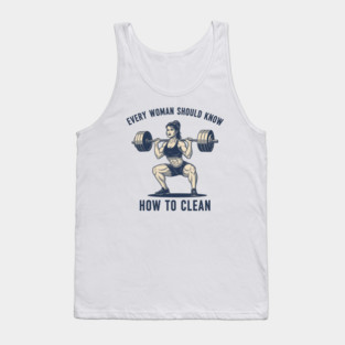Every Woman Should Know How To Clean Tank Top