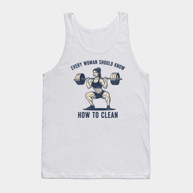 Every Woman Should Know How To Clean Tank Top by enrynz