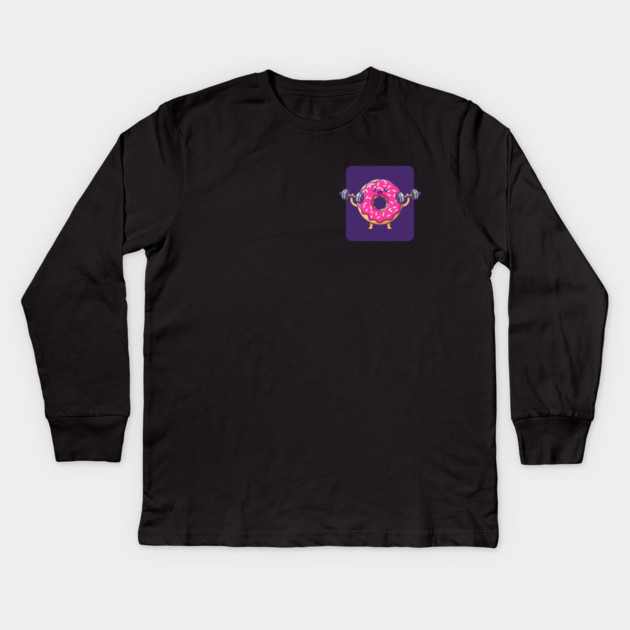 Donut Lift Kids Long Sleeve T-Shirt by enrynz