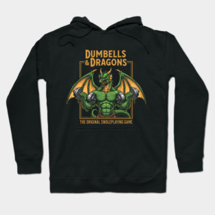 Dumbells and Dragons Hoodie