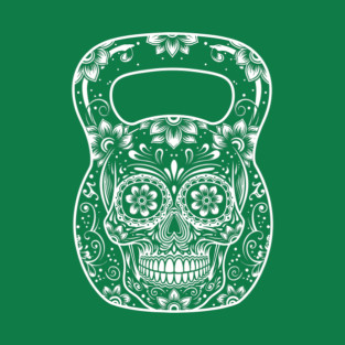 Sugar Skull Fitness Kettlebell T-Shirt