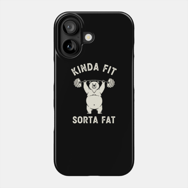 Kinda fit, Sorta Fat Phone Case by enrynz