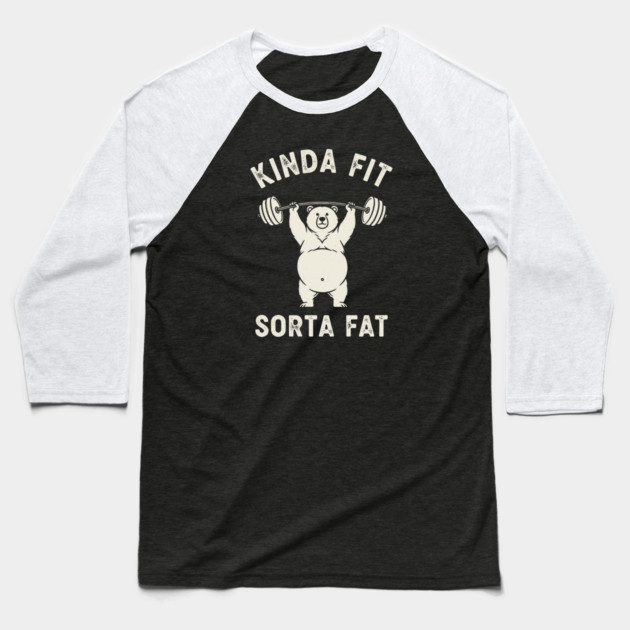 Kinda fit, Sorta Fat Baseball T-Shirt by enrynz