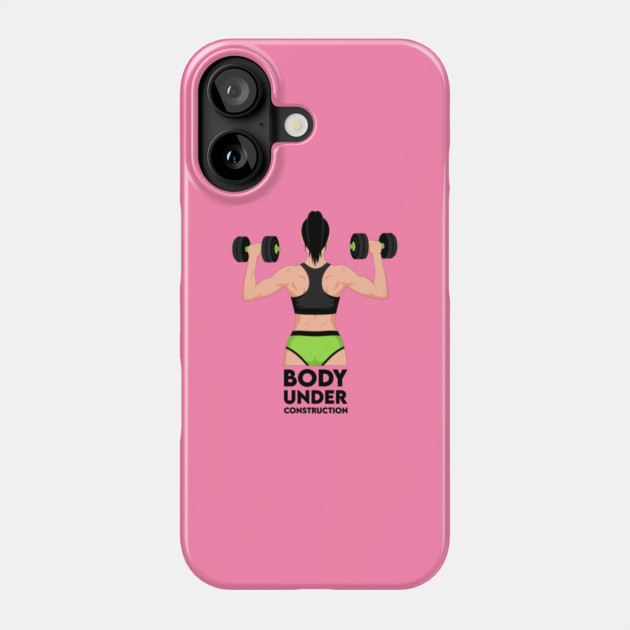 Body Under Construction Phone Case by enrynz