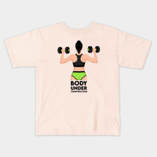 Body Under Construction Kids T-Shirt