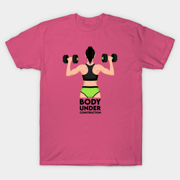 Body Under Construction T-Shirt by enrynz
