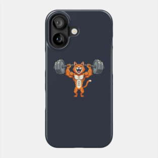 Purrfect Gym Cat Phone Case