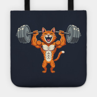 Purrfect Gym Cat Tote