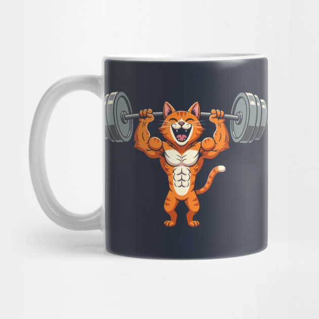 Purrfect Gym Cat by enrynz
