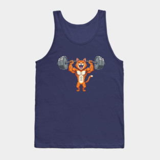 Purrfect Gym Cat Tank Top