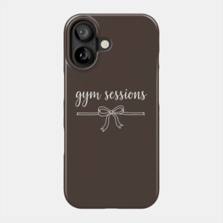 Gym Sessions Phone Case