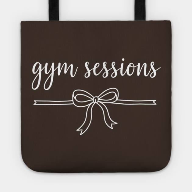 Gym Sessions Tote by enrynz