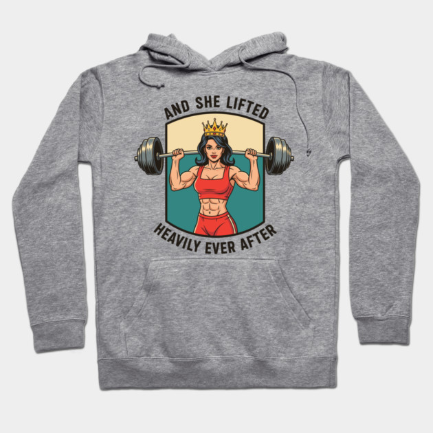 And She Lifted Happily Ever After Hoodie by enrynz