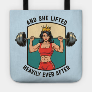 And She Lifted Happily Ever After Tote