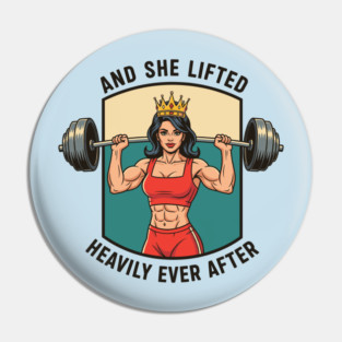 And She Lifted Happily Ever After Pin