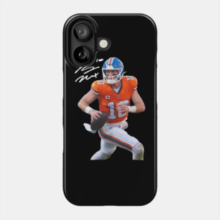 Bo Nix Denver Broncos  Football Phone Case